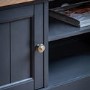 ALMOST PERFECT - Eton TV Stand Navy - Caspian House