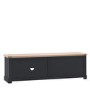 ALMOST PERFECT - Eton TV Stand Navy - Caspian House