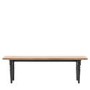 Large Eton Dining Bench Navy - Caspian House