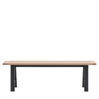 Eton Trestle Dining Bench Navy - Caspian House