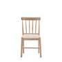 Set of 2 Natural Dining Chairs - Eton - Caspian House