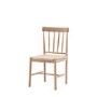 Set of 2 Natural Dining Chairs - Eton - Caspian House