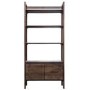 Madrid Bookcase with Open Display Walnut - Caspian House