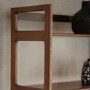 Madrid Bookcase with Open Display Walnut - Caspian House