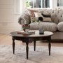 Round Walnut Coffee Table - Madie