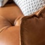 Brown Leather Ecclestone Sofa - Caspian House