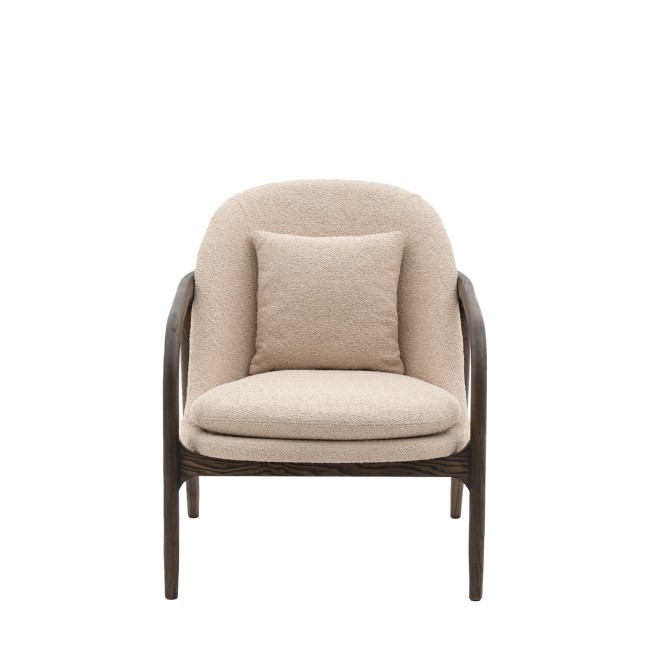 Alegra Accent Chair Taupe - Caspian House