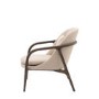 Taupe Boucle Armchair - Caspian House