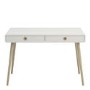 Off White Wooden Desk with Drawers - Softline 