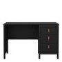 Black Desk with 3 Drawers - Barcelona 