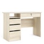 Oak Desk with Drawers - Function Plus 