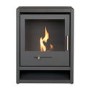 OKO S1 Bio Ethanol Stove in Charcoal Grey - Adam