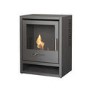 OKO S1 Bio Ethanol Stove in Charcoal Grey - Adam