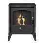 OKO S2 Bio Ethanol Stove in Charcoal Grey - Adam