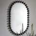 Oval Ceretti Mirror Black 