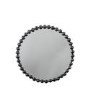 Round Ceretti Mirror Black 