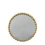 Round Ceretti Mirror Gold