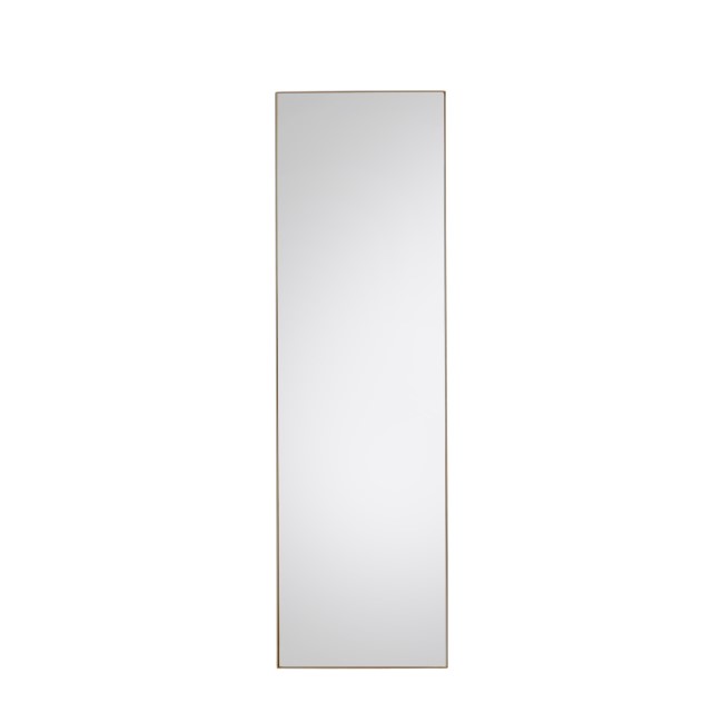 Rectangular Leaner Hurston Mirror Bronze