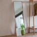 Rectangular Kingham Cheval Mirror Wood Frame