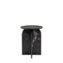 Marble Side Table Charcoal - Amalfi - Caspian House