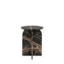 Marble Side Table Charcoal - Amalfi - Caspian House