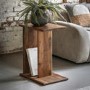 Side Table with Storage - Borden - Caspian House 