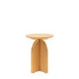 Curved Natural Side Table - Geo - Caspian House 