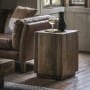 Natural Mango Wood Side Table - Lowa - Caspian House 