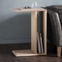 Oak Side Table with Storage - Milano - Caspian Hosue 