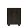 Mango Wood Small Shoe Cabinet - Arc - Caspian Hosue