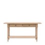 Oak Large Console Table with 2 Drawers - Artisan - Caspian House