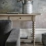 Oak Large Console Table with 2 Drawers - Artisan - Caspian House