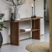 Large Console Table with Shelf - Borden - Caspian House 