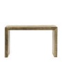 Large Natural Mango Wood Console Table - Lowa - Caspian House 