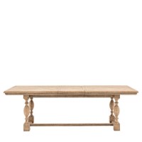 Rectangular Trestle Extendable Dining Table seats 8 - Vancouver - Caspian House 