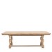 Rectangular Trestle Extendable Dining Table seats 8 - Vancouver - Caspian House 