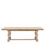 Rectangular Trestle Extendable Dining Table seats 8 - Vancouver - Caspian House 