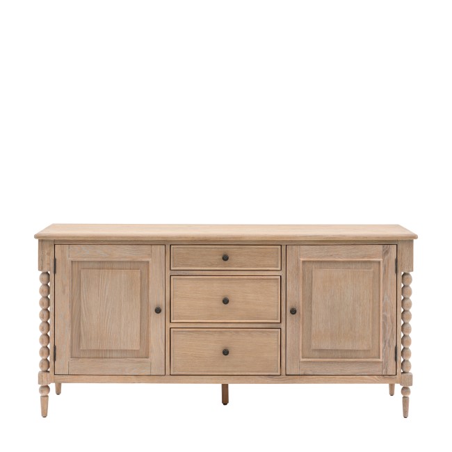 Oak Sideboard with Bobbin Detail - Artisan - Caspian House 