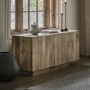 Natural Mango Wood Rustic Sideboard - Lowa - Caspian House