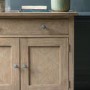 Wooden Farmhouse Sideboard with 2 Doors 1 Drawer Maverick- Caspian House