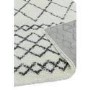 Cream & Grey Runner Rug 080x240cm -Alto