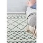 Cream & Grey Runner Rug 080x240cm -Alto