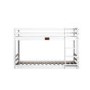 White Wooden Low Bunk Bed - Spark - Flair