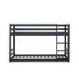 Grey Wooden Low Bunk Bed - Spark - Flair