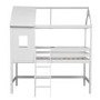 White Treehouse Mid Sleeper Bed - Hideaway - Flair