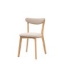 Siya Set of 2 Natural Dining Chairs -Caspian House