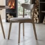 Siya Set of 2 Natural Dining Chairs -Caspian House