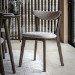 Siya Set of 2 Smoked Dining Chairs -Caspian House