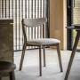 Siya Set of 2 Smoked Dining Chairs -Caspian House