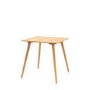 Siya Small Square Natural Dining Table -Caspian House